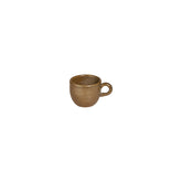 Helix Kaldi dia.2.25" h:0" 3 oz. Round Brown Vitrified Espresso Cup