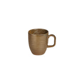 Helix Kaldi dia.3.25" h:4" 11 oz. Round Brown Vitrified Mug
