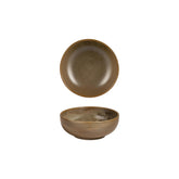 Helix Kaldi dia.6.25" h:0" 25 oz. Round Brown Vitrified Bowl