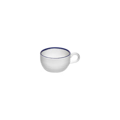 Helix Navy Blue dia.4" h:0" 9 oz. Round Blue Vitrified Cup