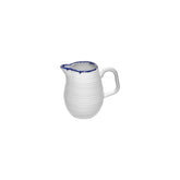 Helix Navy Blue dia.4.25" h:4" 10 oz. Round Blue Vitrified Sauce Boat