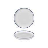 Helix Navy Blue dia.9" Round Blue Vitrified Plate