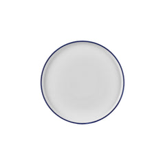Helix Navy Blue dia.10.75" Round Blue Vitrified Plate