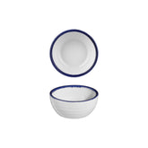 Helix Navy Blue dia.3.75" h:0" 5 oz. Round Blue Vitrified Bowl