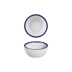 Helix Navy Blue dia.3.75" h:1.5" 5 oz. Round Blue Vitrified Bowl