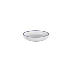 Helix Navy Blue dia.7.5" h:1.5" 24 oz. Round Blue Vitrified Deep Plate