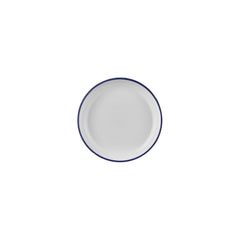 Helix Navy Blue dia.7.5" h:1.5" 24 oz. Round Blue Vitrified Deep Plate