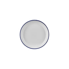 Helix Navy Blue dia.9" h:2" 42 oz. Round Blue Vitrified Deep Plate
