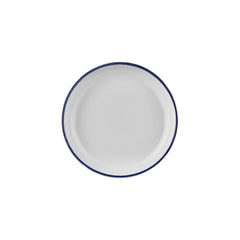 Helix Navy Blue dia.10.25" h:2" 59 oz. Round Blue Vitrified Deep Plate