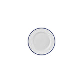 Helix Navy Blue dia.7" Round Blue Vitrified Plate