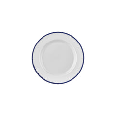 Helix Navy Blue dia.9.5" Round Blue Vitrified Plate