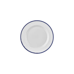Helix Navy Blue dia.9.5" Round Blue Vitrified Plate