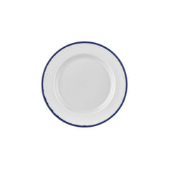 Helix Navy Blue dia.10.75" Round Blue Vitrified Plate