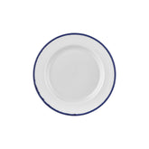 Helix Navy Blue dia.11.75" Round Blue Vitrified Plate