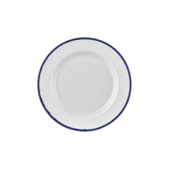 Helix Navy Blue dia.11.75" Round Blue Vitrified Plate