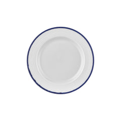 Helix Navy Blue dia.11.75" Round Blue Vitrified Plate