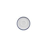 Helix Navy Blue dia.5" Round Blue Vitrified Saucer