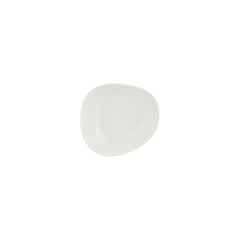 Island White 4" x 3.5" x h:0" 3 oz. Organic Warm White Vitrified Bowl