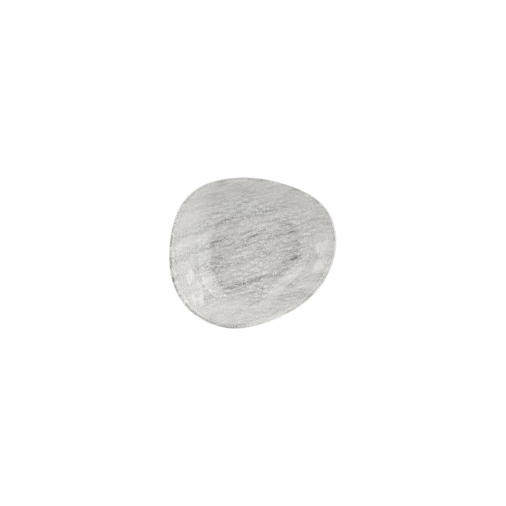 Island Ombra 4" x 3.5" x h:0" 3 oz. Organic Gray Vitrified Bowl