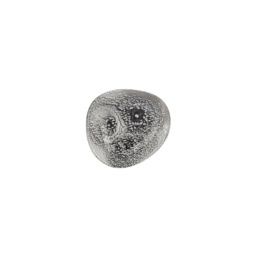 Island Onix 4" x 3.5" x h:0" 3 oz. Organic Gray Vitrified Bowl