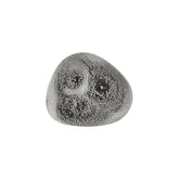 Island Onix 10.25" x 8.75" Organic Gray Vitrified Plate