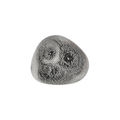 Island Onix 10.25" x 8.75" Organic Gray Vitrified Plate