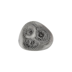 Island Onix 10.25" x 8.75" Organic Gray Vitrified Plate