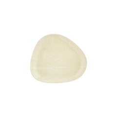 Island Velho 10.25" x 8.75" Organic Beige Vitrified Plate