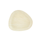 Island Velho 12.5" x 10.75" Organic Beige Vitrified Plate