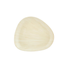 Island Velho 12.5" x 10.75" Organic Beige Vitrified Plate