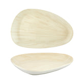 Island Velho 15.75" x 9.75" x h:0" Organic Beige Vitrified Platter