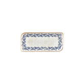 Kario 9.5" x 6" Rectangular Blue Vitrified Plate