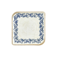 Kario 11" x 11" Square Blue Vitrified Plate