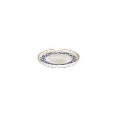 Kario dia.6.25" Round Blue Vitrified Plate