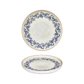 Kario dia.9" Round Blue Vitrified Plate