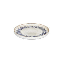 Kario dia.10.75" Round Blue Vitrified Plate