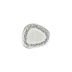 Kario 7.5" x 6.5" Organic Blue Vitrified Plate
