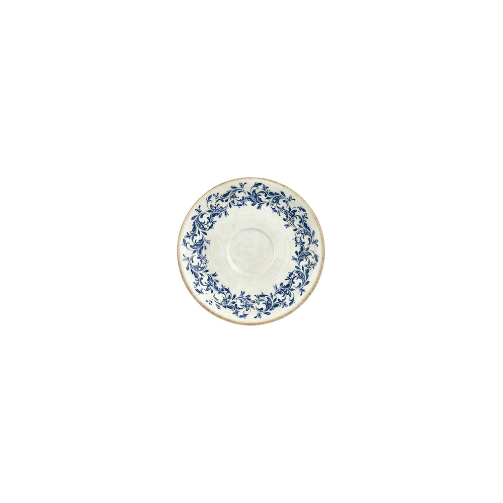 Kario dia.6.25" Round Blue Vitrified Saucer