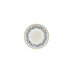 Kario dia.6" Round Blue Vitrified Plate