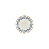 Kario dia.6.75" Round Blue Vitrified Plate
