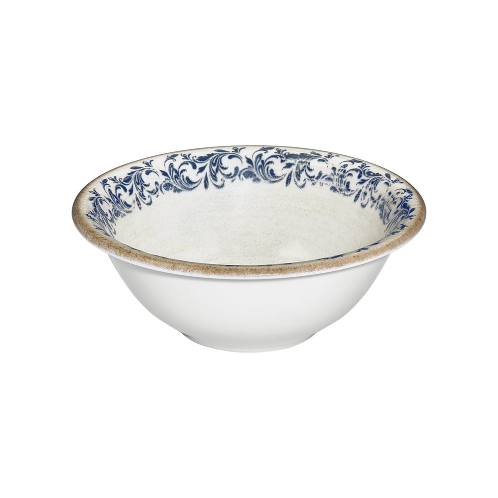 Kario dia.7" h:0" 22 oz. Round Blue Vitrified Bowl