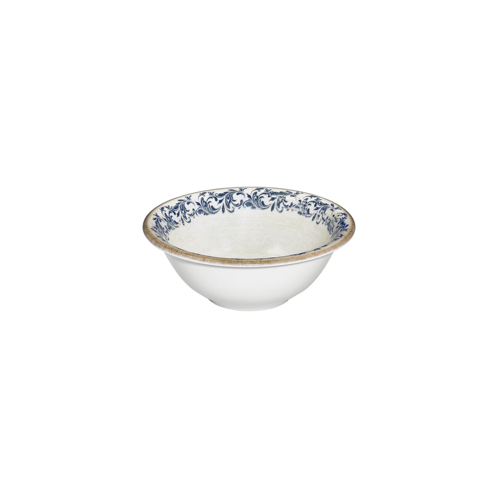Kario dia.7.75" h:0" 30 oz. Round Blue Vitrified Bowl