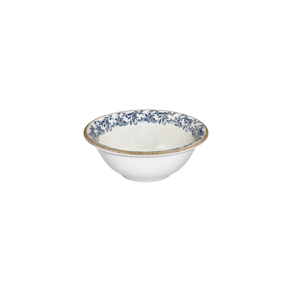 Kario dia.7.75" h:0" 30 oz. Round Blue Vitrified Bowl