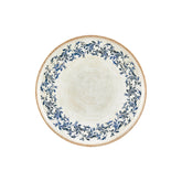 Kario dia.12.5" x 12.5" Round Blue Vitrified Pizza Plate