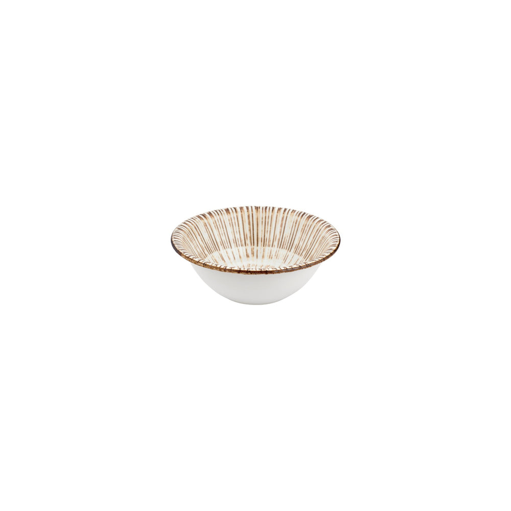 Legna dia.6.25" h:2.25" 17 oz. Round Red Vitrified Bowl