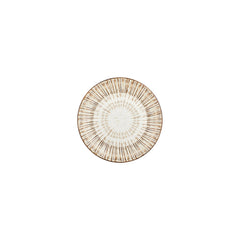 Legna dia.7.5" Round Red Vitrified Plate