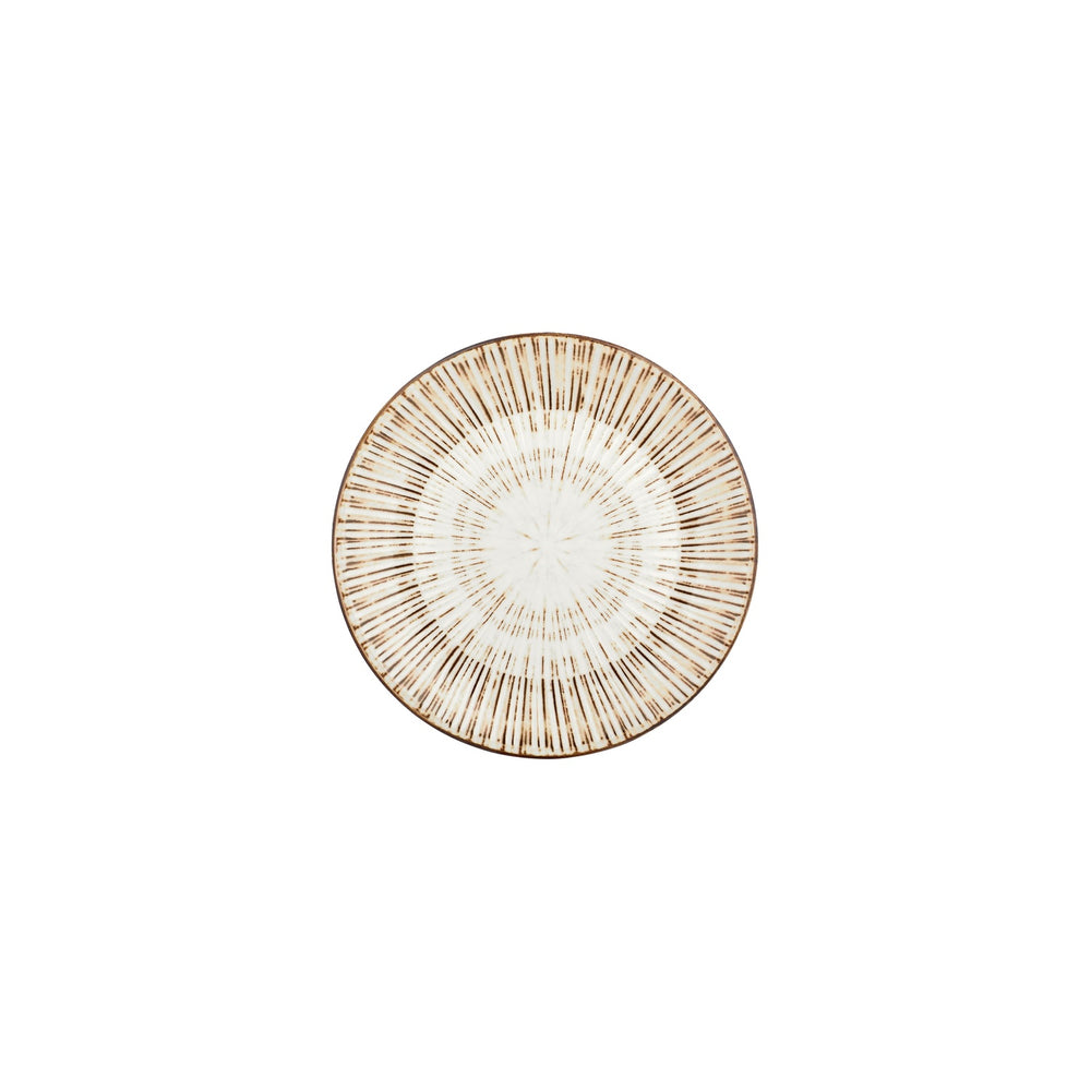 Legna dia.8.25" Round Red Vitrified Plate