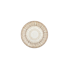 Legna dia.8.25" Round Red Vitrified Plate