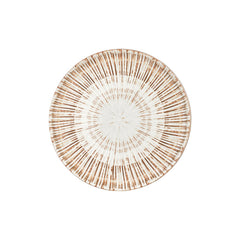 Legna dia.12.5" x 12.5" Round Red Vitrified Pizza Plate