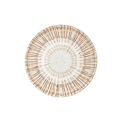 Legna dia.12.5" x 12.5" Round Red Vitrified Pizza Plate